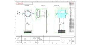 Камера mipi csi2 ar0234-30pin 22pin adapter