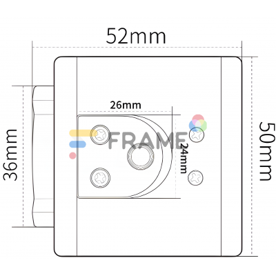 Камера машинного зрения USB 2.0 Global Shutter 2 Мп CMOS AR0234 @ 60 кадр /сек -5