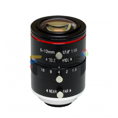 Объектив промышленный без искажений формат 1Inch тип крипления C-Mount