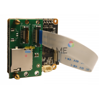 Видео модуль IP камеры LOW LUX CMOS Sony IMX 307LQR+HI3516CV200 слот SD в сборе-1